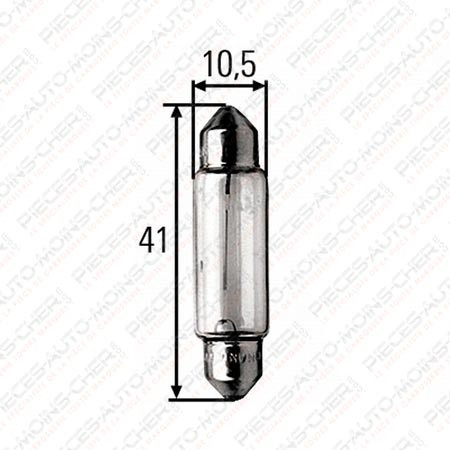 LAMPE K (12V 10W S8.5)