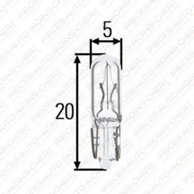 LAMPE W5/1.2 (24V)